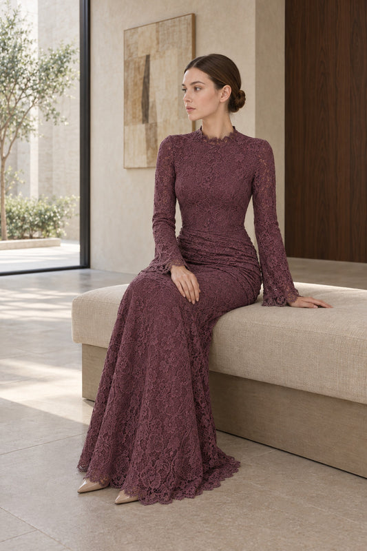 Lilia Dress • Mulberry