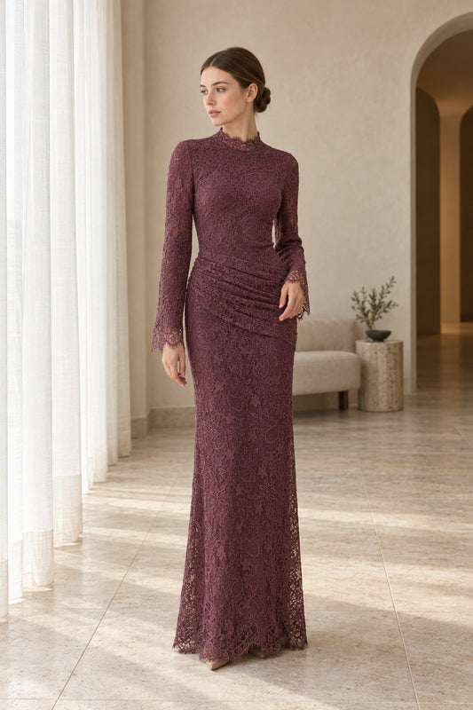 Lilia Dress • Mulberry