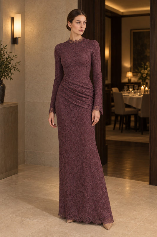 Lilia Dress • Mulberry