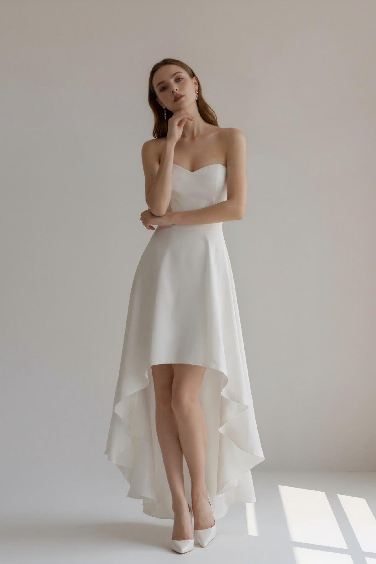 Maris Off-shoulder Dress • Ivory