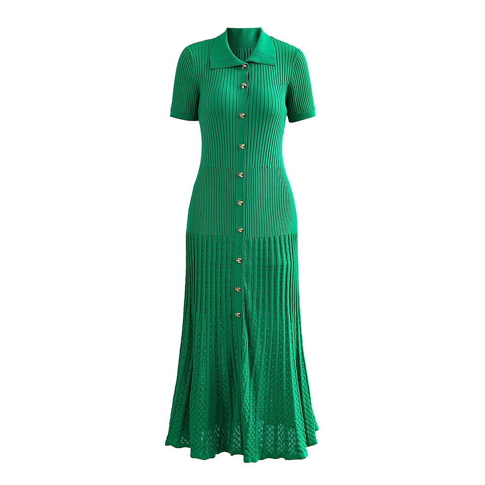 Short Sleeve Knit Dress