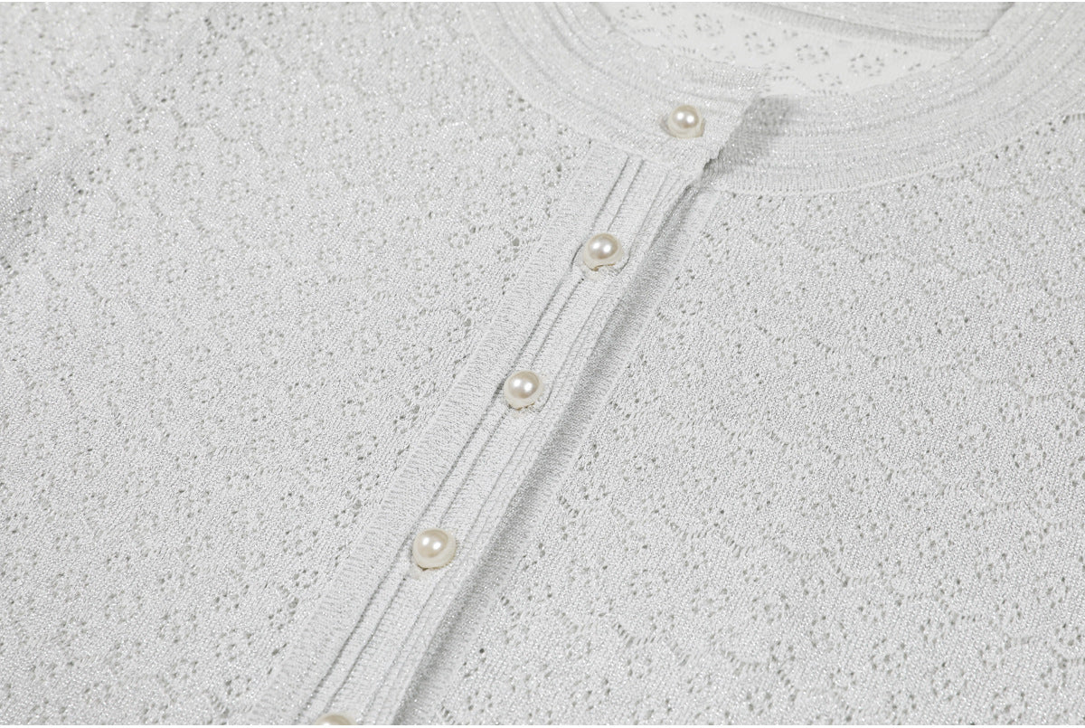Short Sleeve Midi Knit Dress