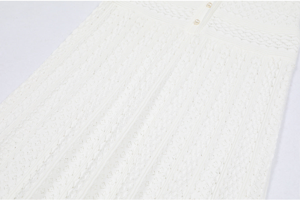 Short Sleeve Midi Knit Dress