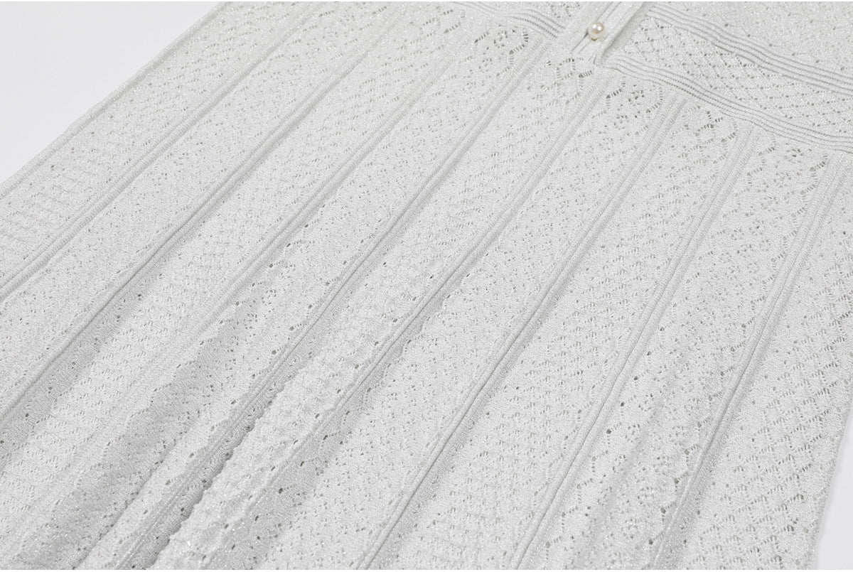 Short Sleeve Midi Knit Dress