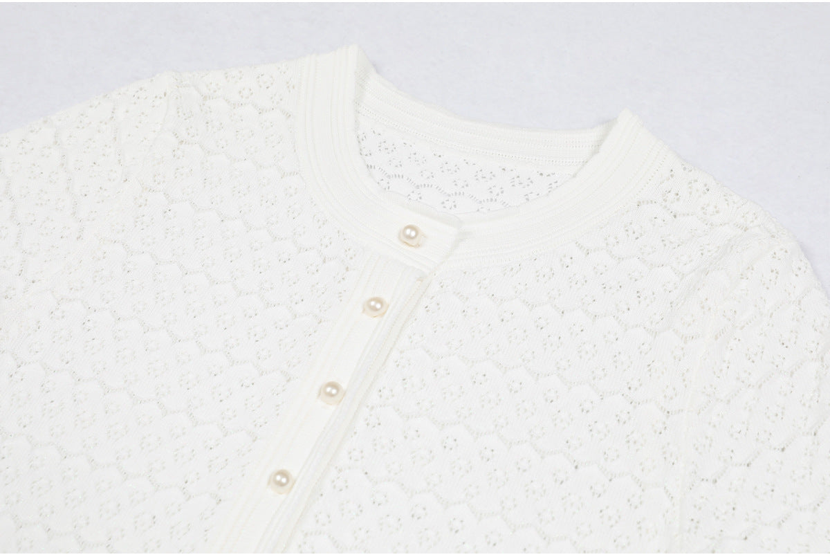 Short Sleeve Midi Knit Dress