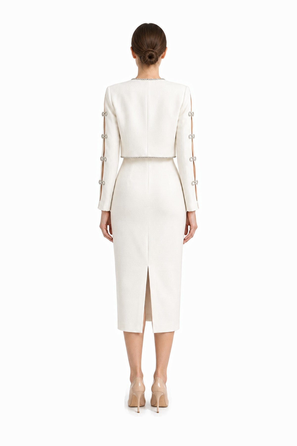 Sloane Jacket & Dress Set • White