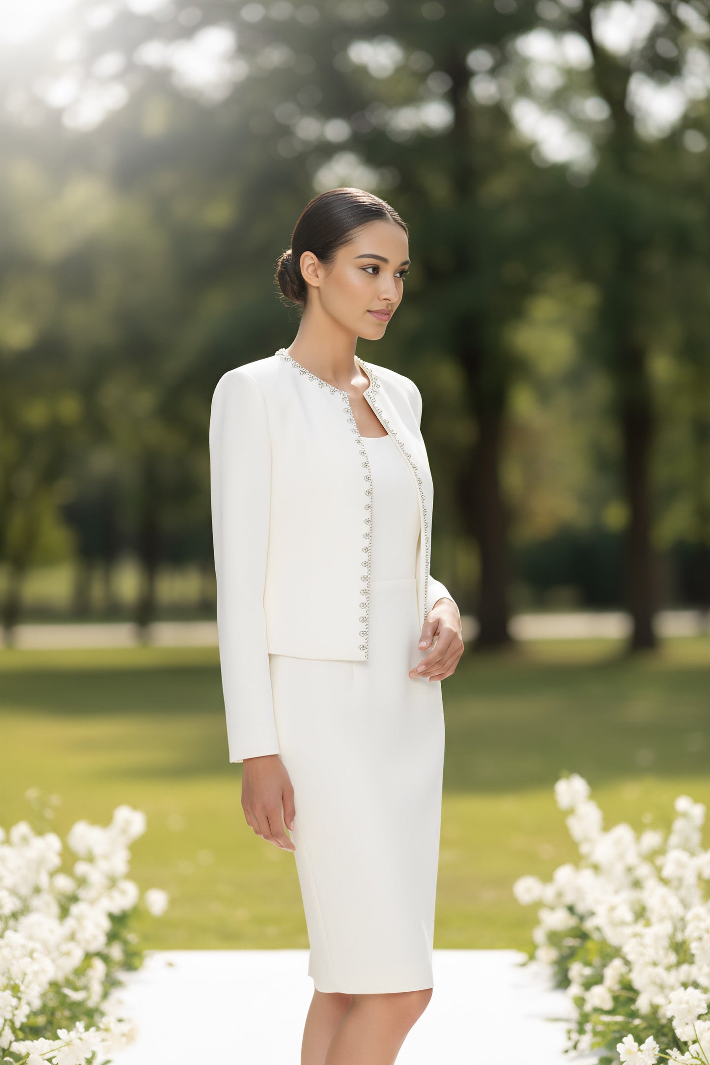 Aurelia Blazer – cropped fit versatile occasion wear