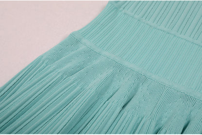 Flared Mini Dress