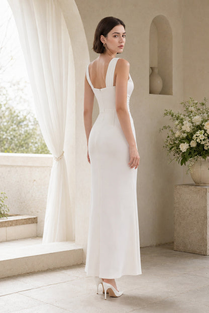 Mirielle Cutout Maxi Dress • White