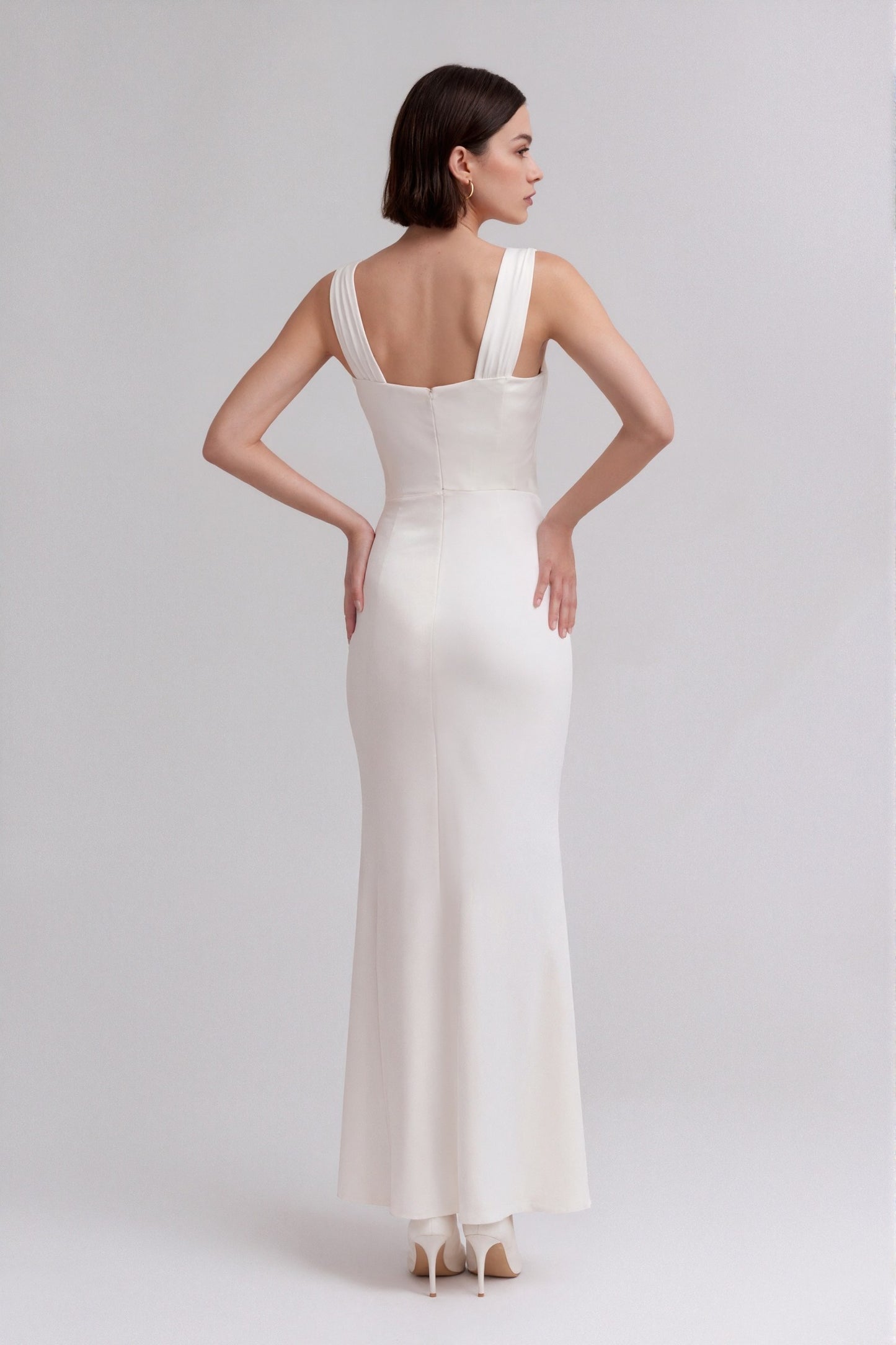 Mirielle Cutout Maxi Dress • White