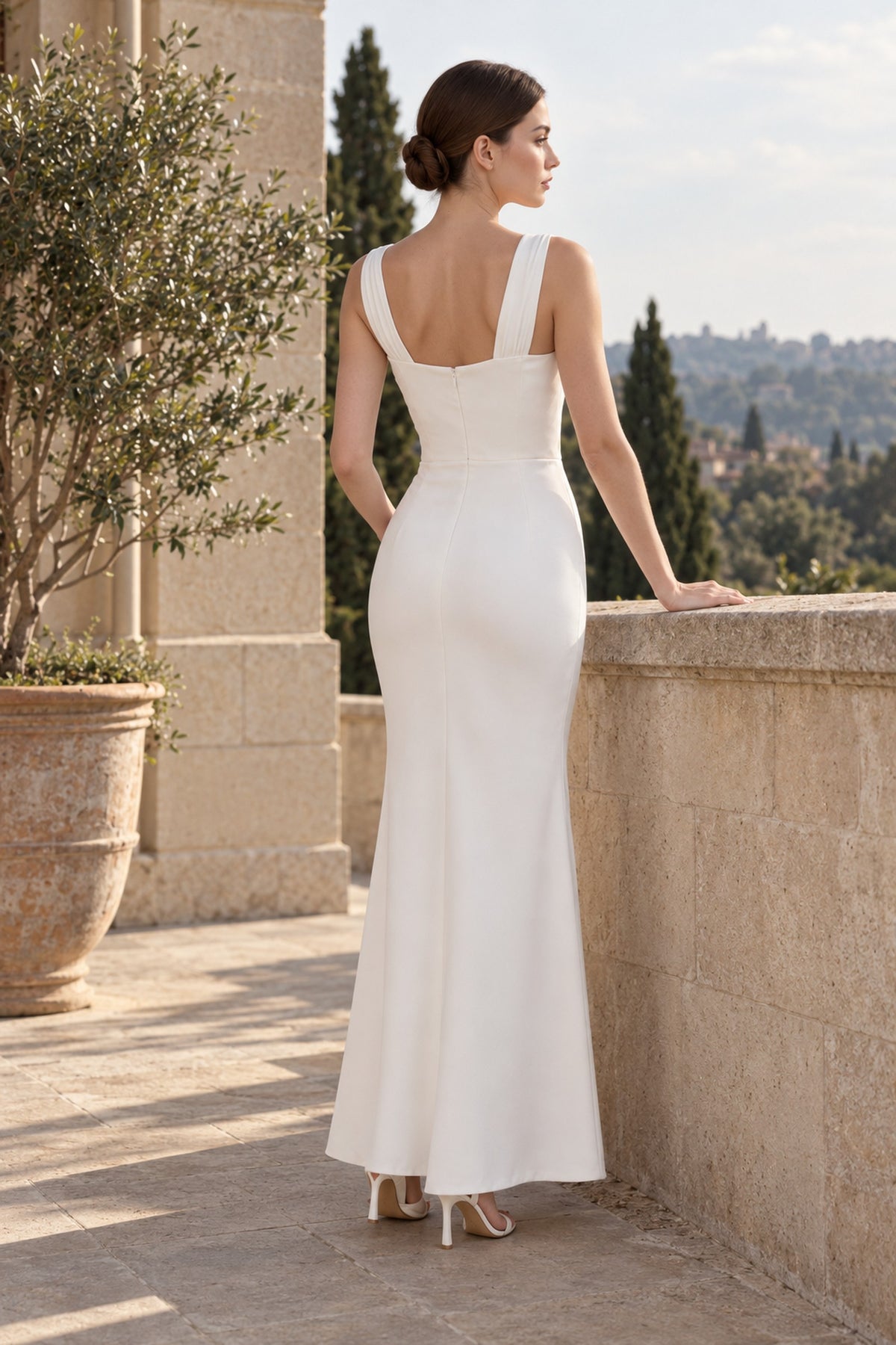 Mirielle Cutout Maxi Dress • White