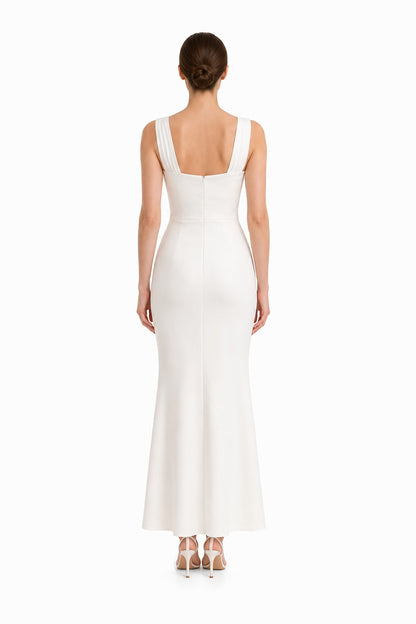 Mirielle Cutout Maxi Dress • White