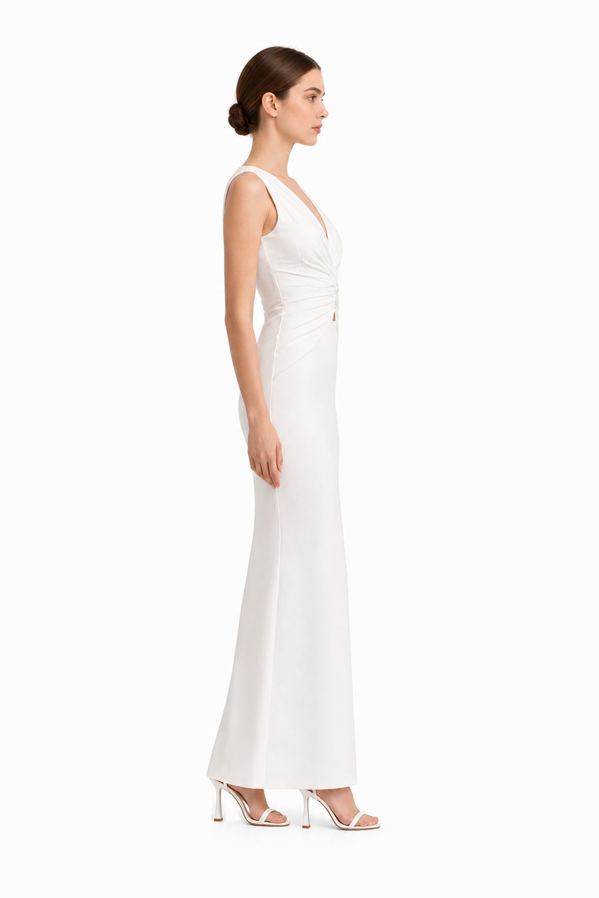 Mirielle Cutout Maxi Dress • White
