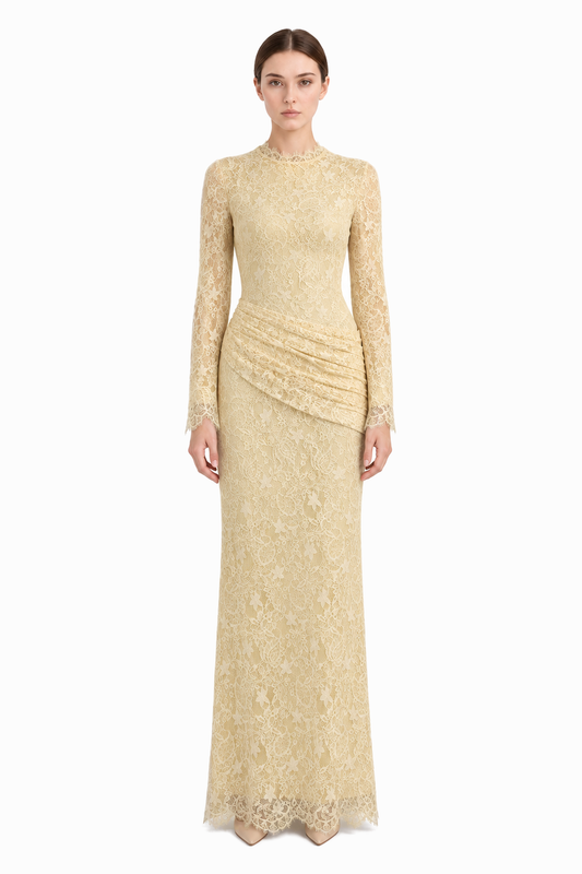 Lilia Dress • Butter Yellow