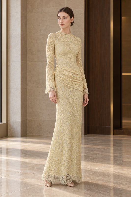 Lilia Dress • Butter Yellow
