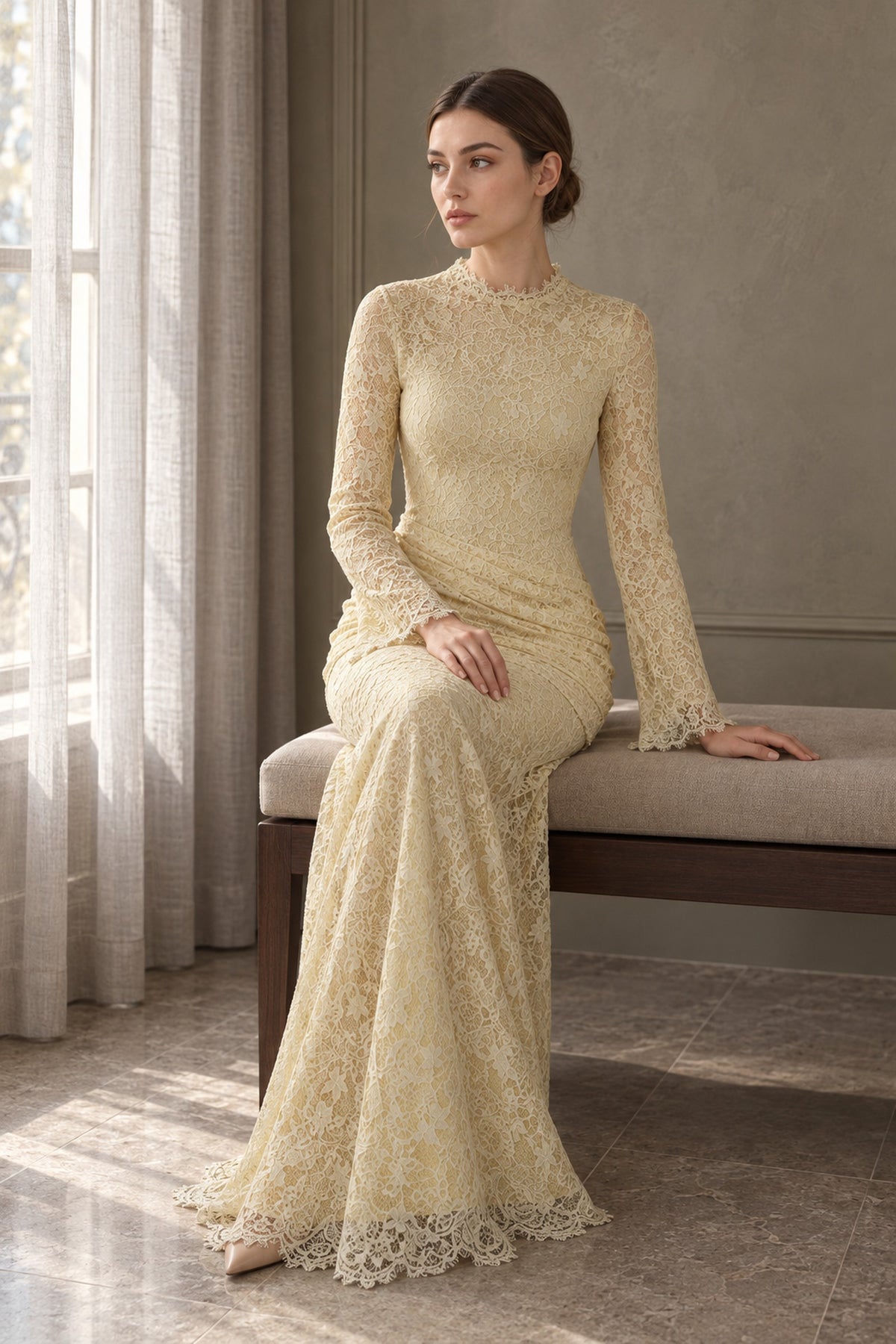 Lilia Dress • Butter Yellow