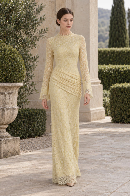 Lilia Dress • Butter Yellow