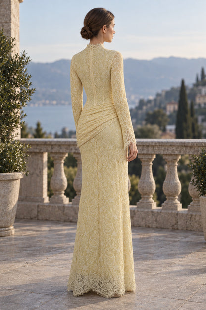 Lilia Dress • Butter Yellow
