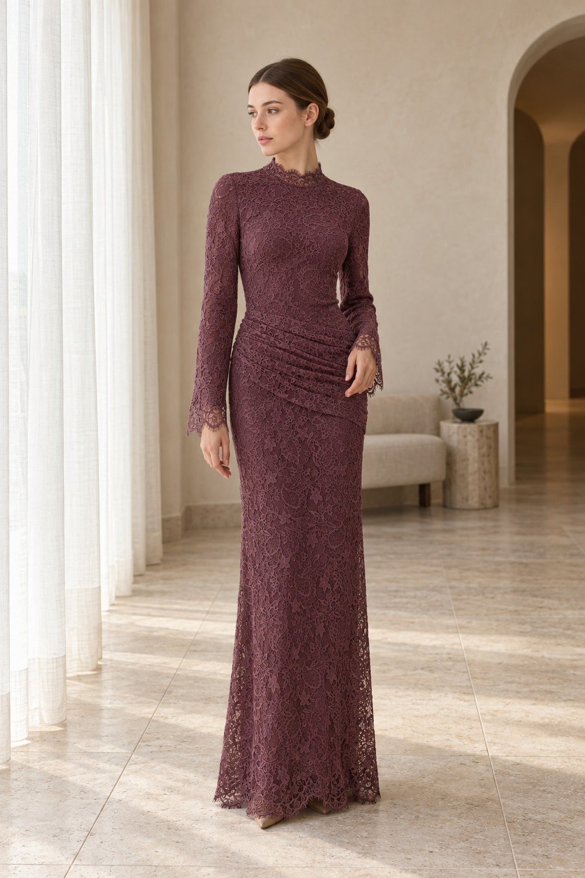 Lilia Dress • Mulberry