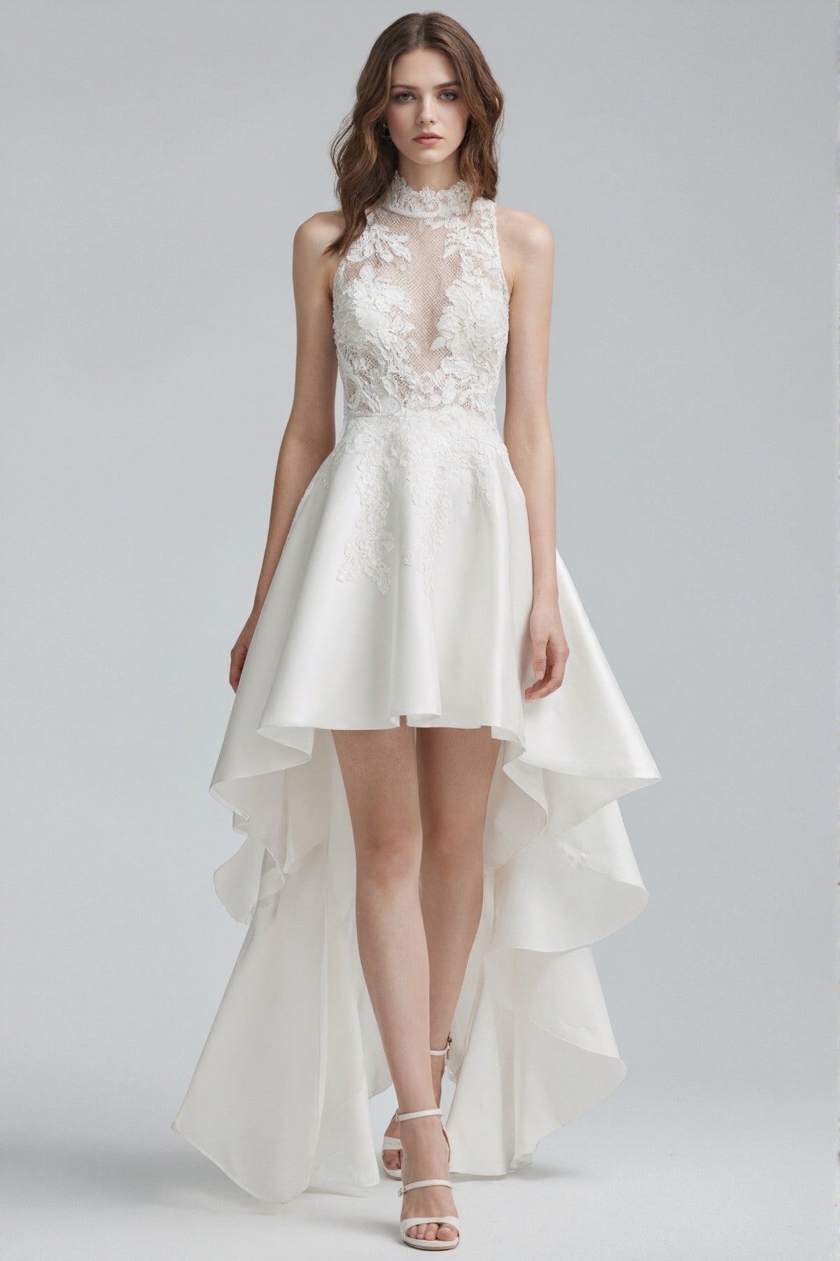 Flora Lace Dress • Ivory