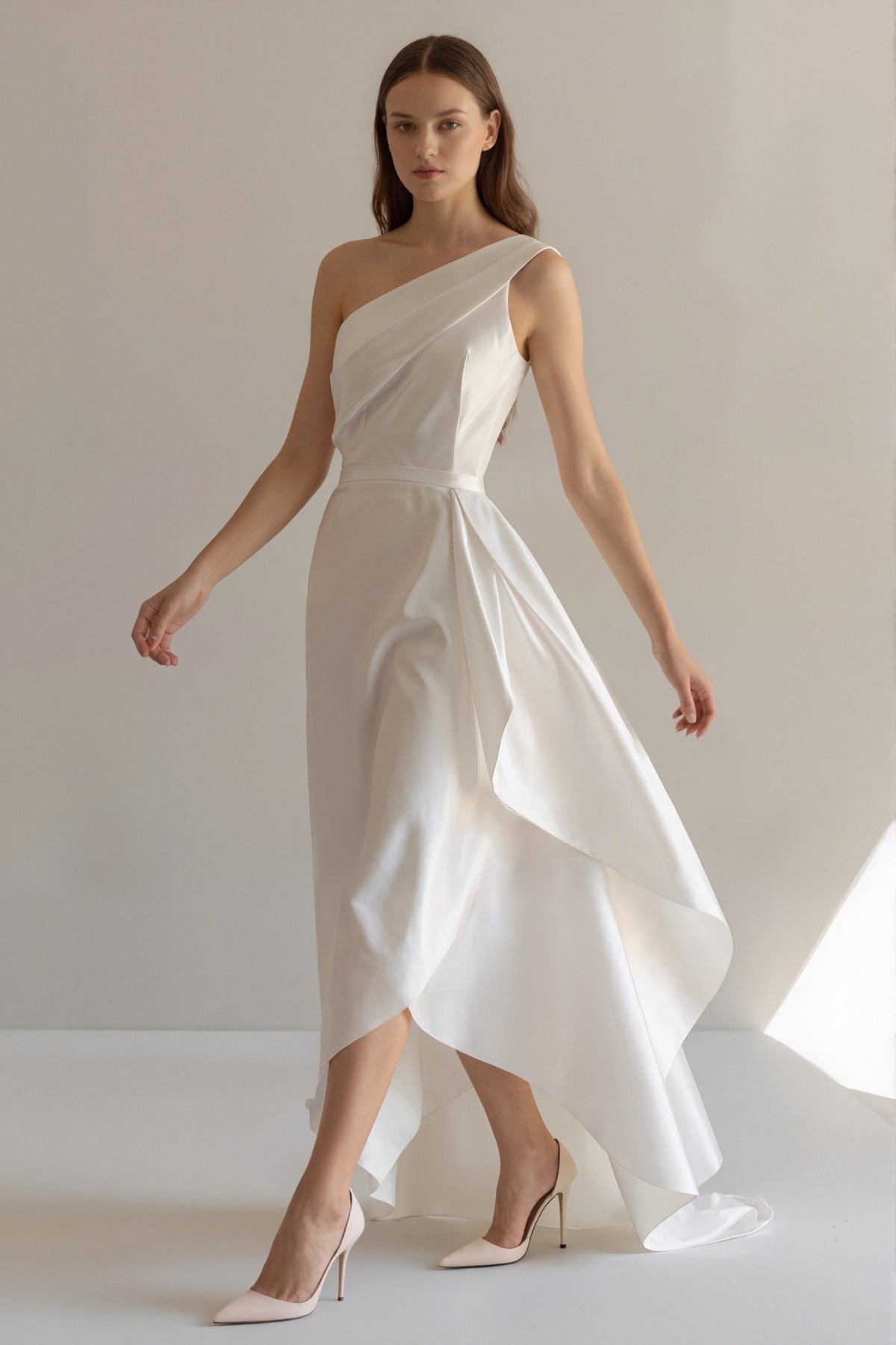 Elara Maxi Dress • Ivory