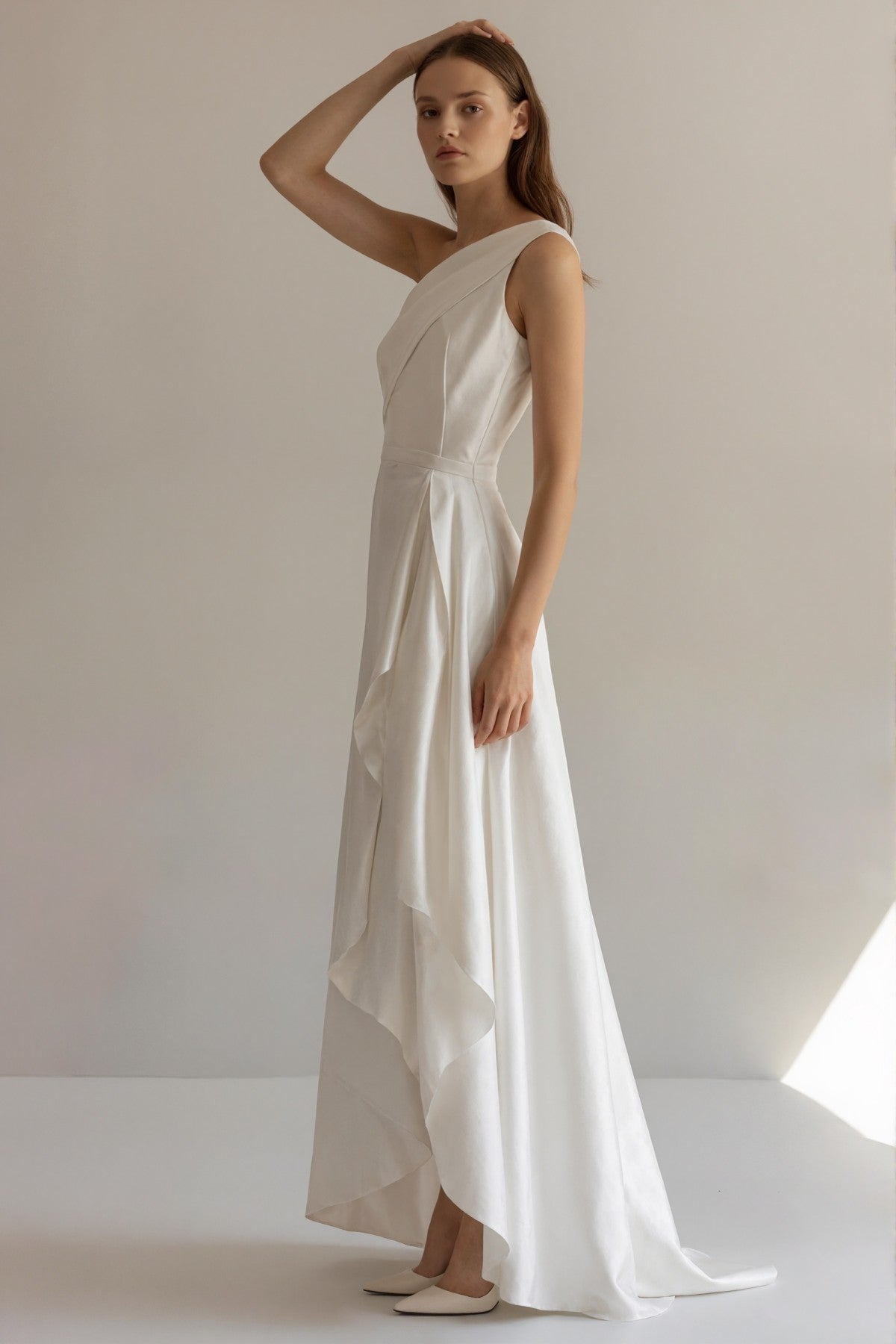 Elara Maxi Dress • Ivory