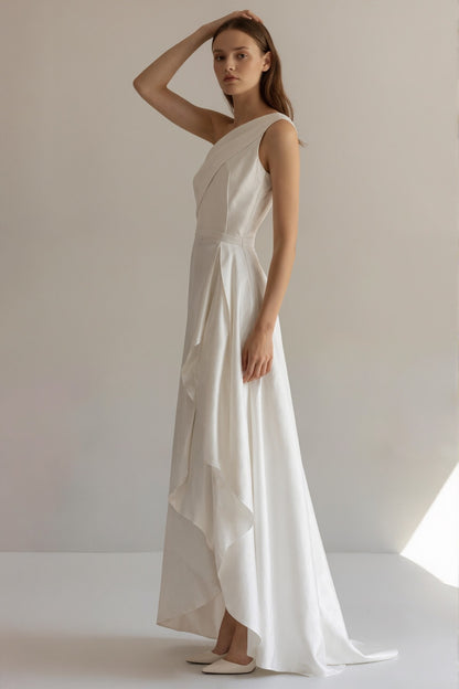 Elara Maxi Dress • Ivory
