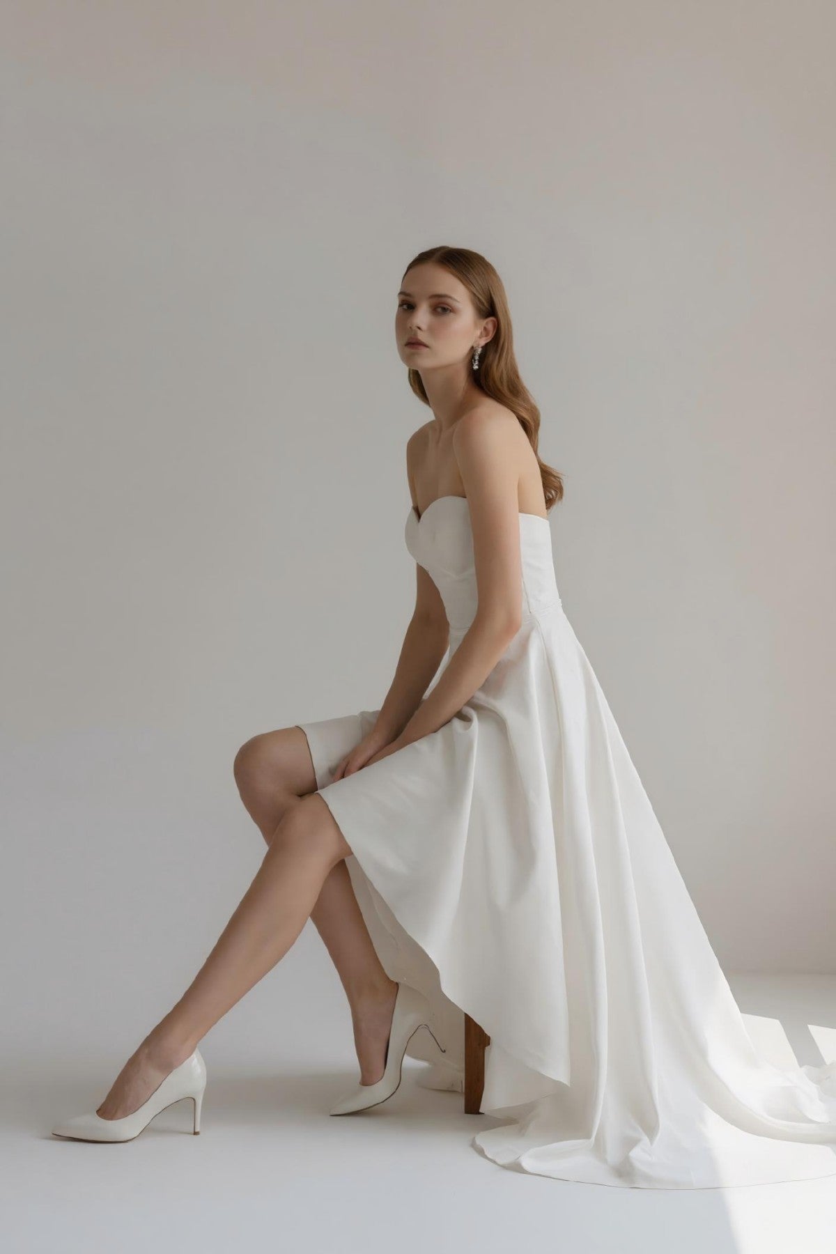 Maris Off-shoulder Dress • Ivory