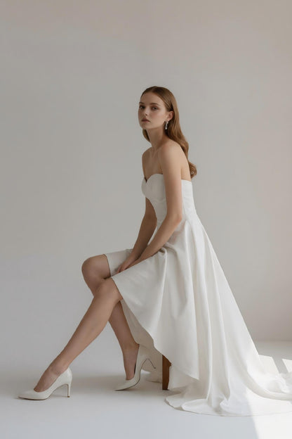 Maris Off-shoulder Dress • Ivory