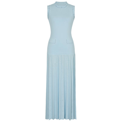 Pearl Sleeveless Knit Midi Dress