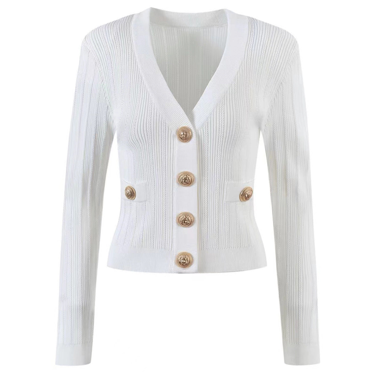 Classic Crop Cardigan
