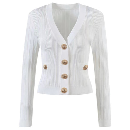 Classic Crop Cardigan