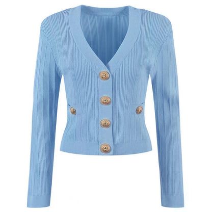 Classic Crop Cardigan