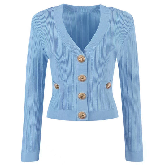 Classic Crop Cardigan