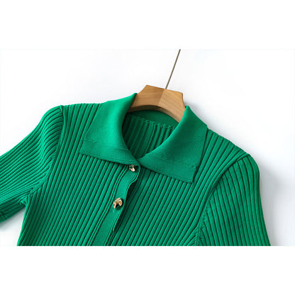 Short Sleeve Knit Dress