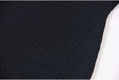 Halter Neck Knit Dress