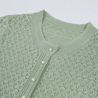 Short Sleeve Midi Knit Dress