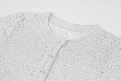Short Sleeve Midi Knit Dress
