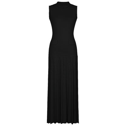 Pearl Sleeveless Knit Midi Dress