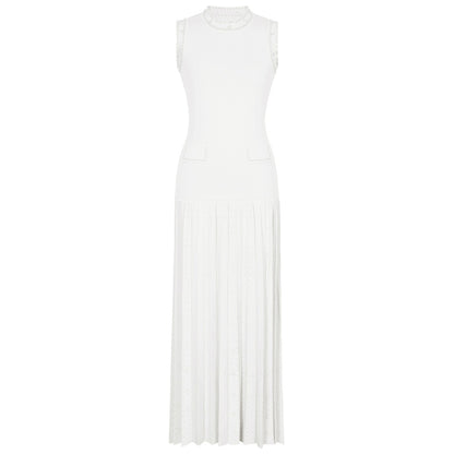 Pearl Sleeveless Knit Midi Dress