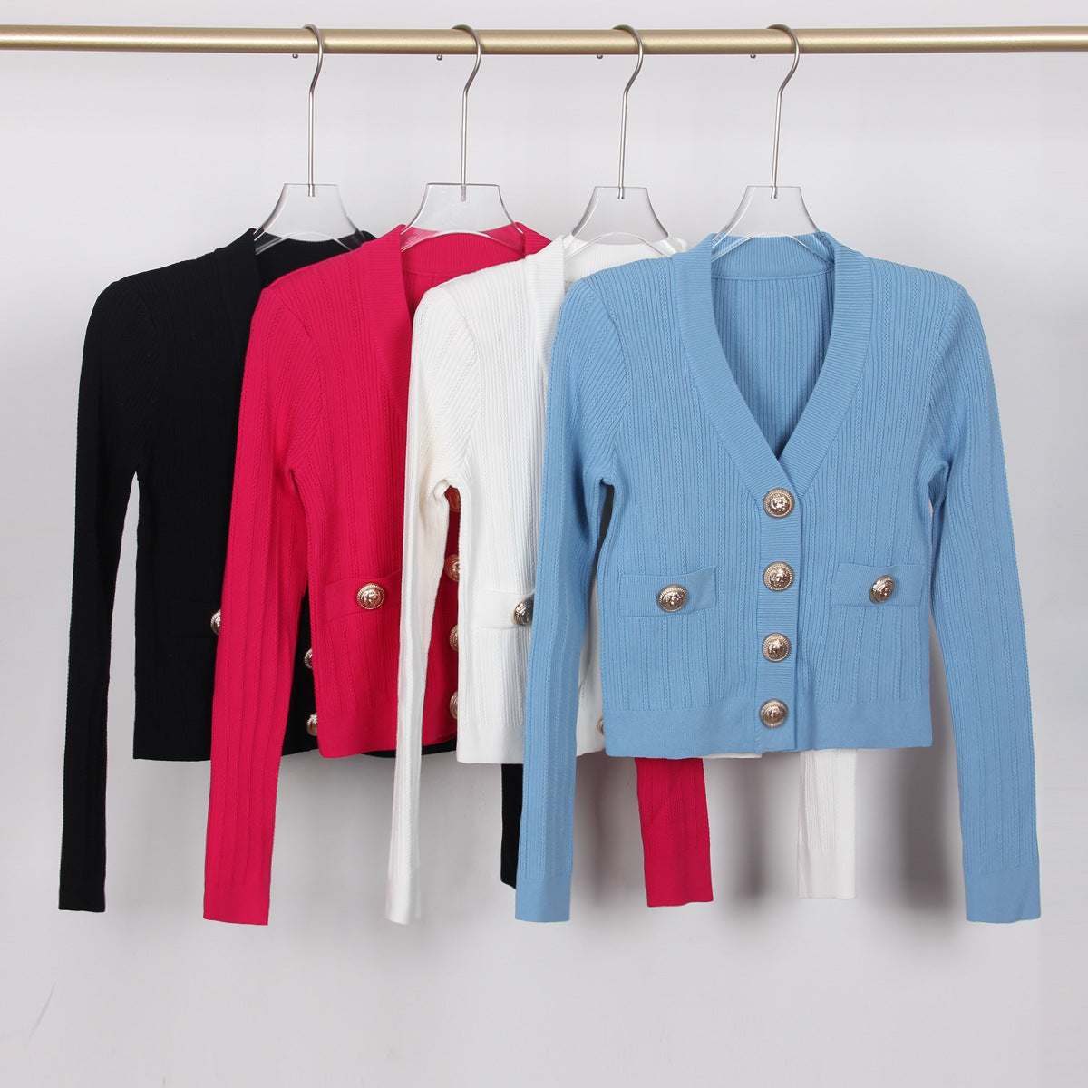 Classic Crop Cardigan