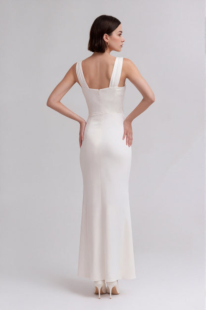 Mirielle Cutout Maxi Dress • White