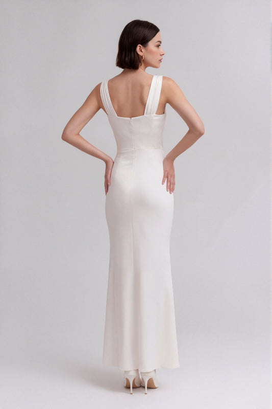 Mirielle  Maxi Dress • White